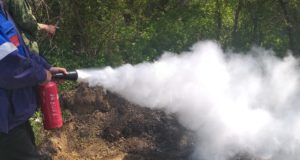 Проведено пожарно-тактическое учение с органами  управления и силами объектовыми, ДПД (ДПК) и районного звена территориальной подсистем Ростовской области единой государственной системы предупреждения и  ликвидации ЧС»