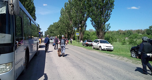 Проведение тренировки в Мартыновском районе по ликвидации дорожно-транспортных происшествий 24.05.2017