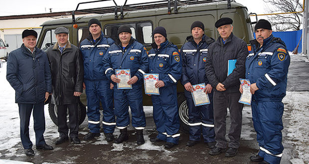 Новый УАЗ спасателей