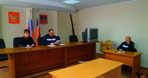 Тренировка по ландшафтному пожару в Мартыновском районе