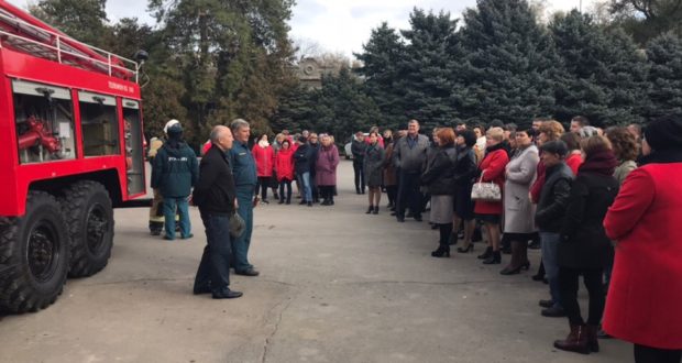 Плановая тренировка пожарной безопасности 07.11.2018г.